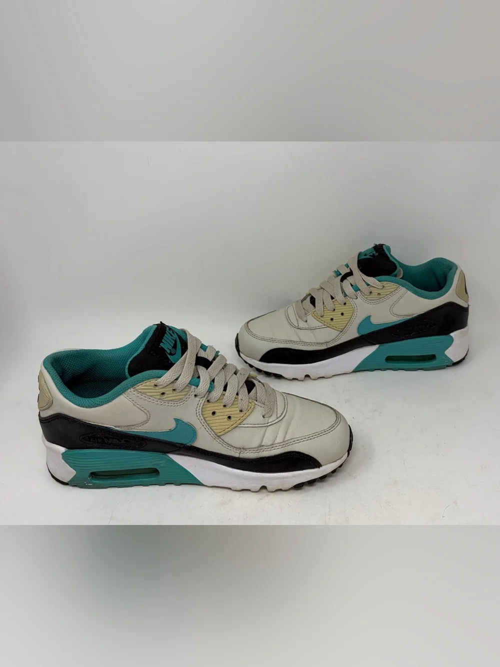 Nike Air Max 90 Sport Turquoise Sneakers Size 5.5 Youth